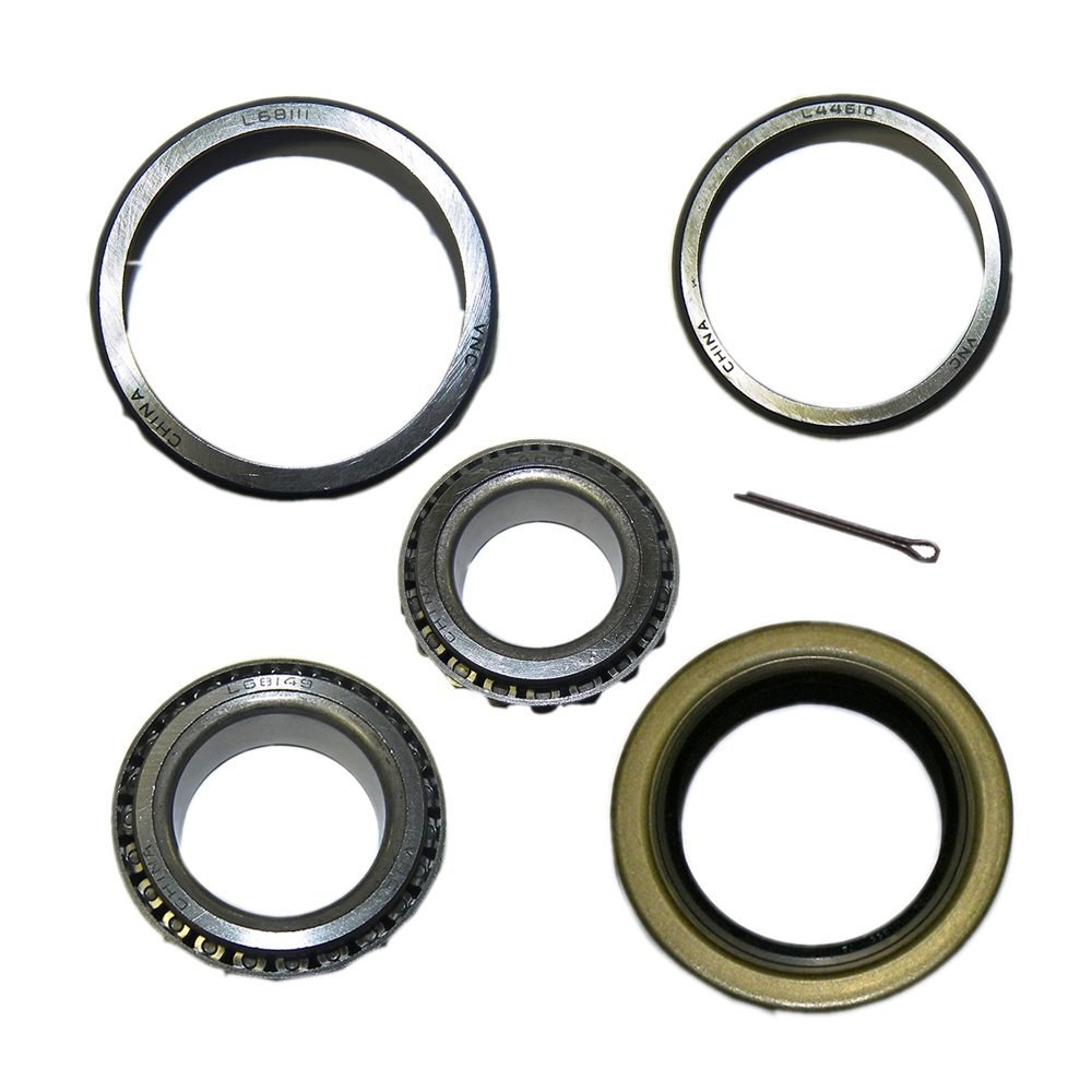 AP Products Trailer Wheel Bearing, For 6000 Pound Axles, Tapered Roller Bearing, Assembly of 25580/ 15123/ 25520/ 15245/ Seal and Pin – 014-6000