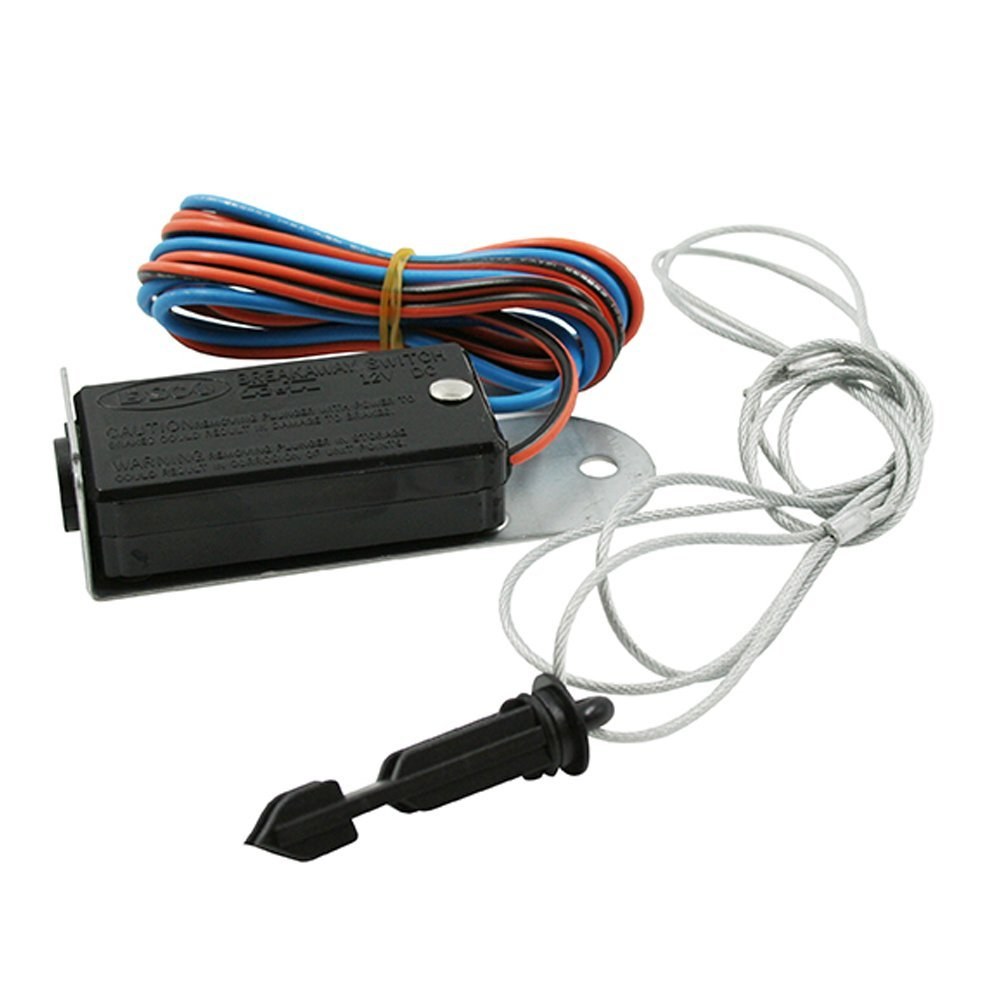 AP Products Towed Vehicle Brake Control Breakaway Switch, With 4 Foot Lanyard and Pin – 014-BS4000