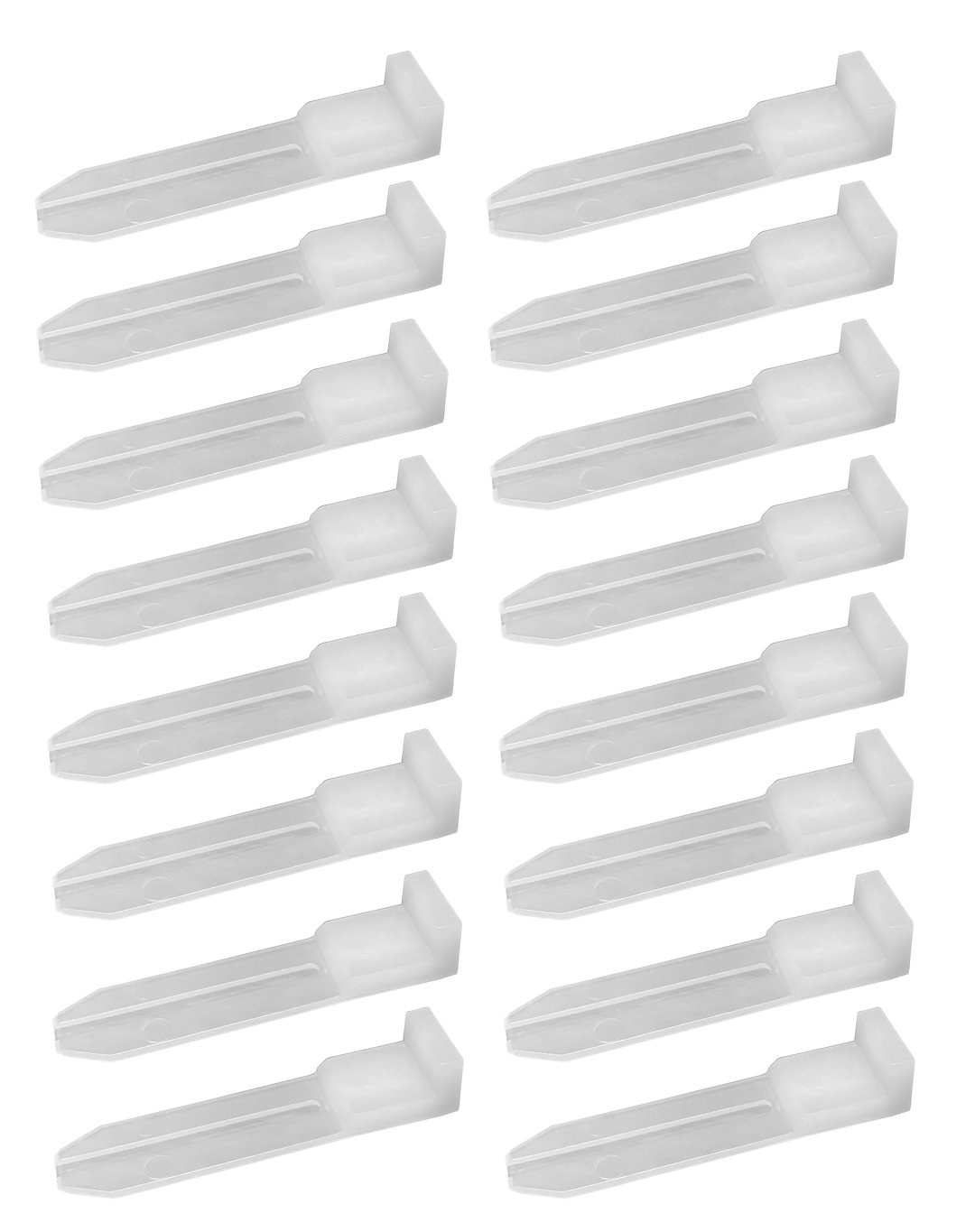 AP Products Window Shade Mounting Hardware, For Lippert Thin Shade Window Kits, Plastic, Set of 16 – 015-201473