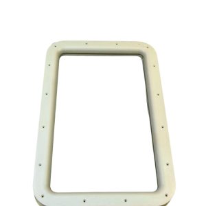 AP Products Entry Door Window Frame, Interior and Exterior Window Frame, White, With Seal – 015-2014742