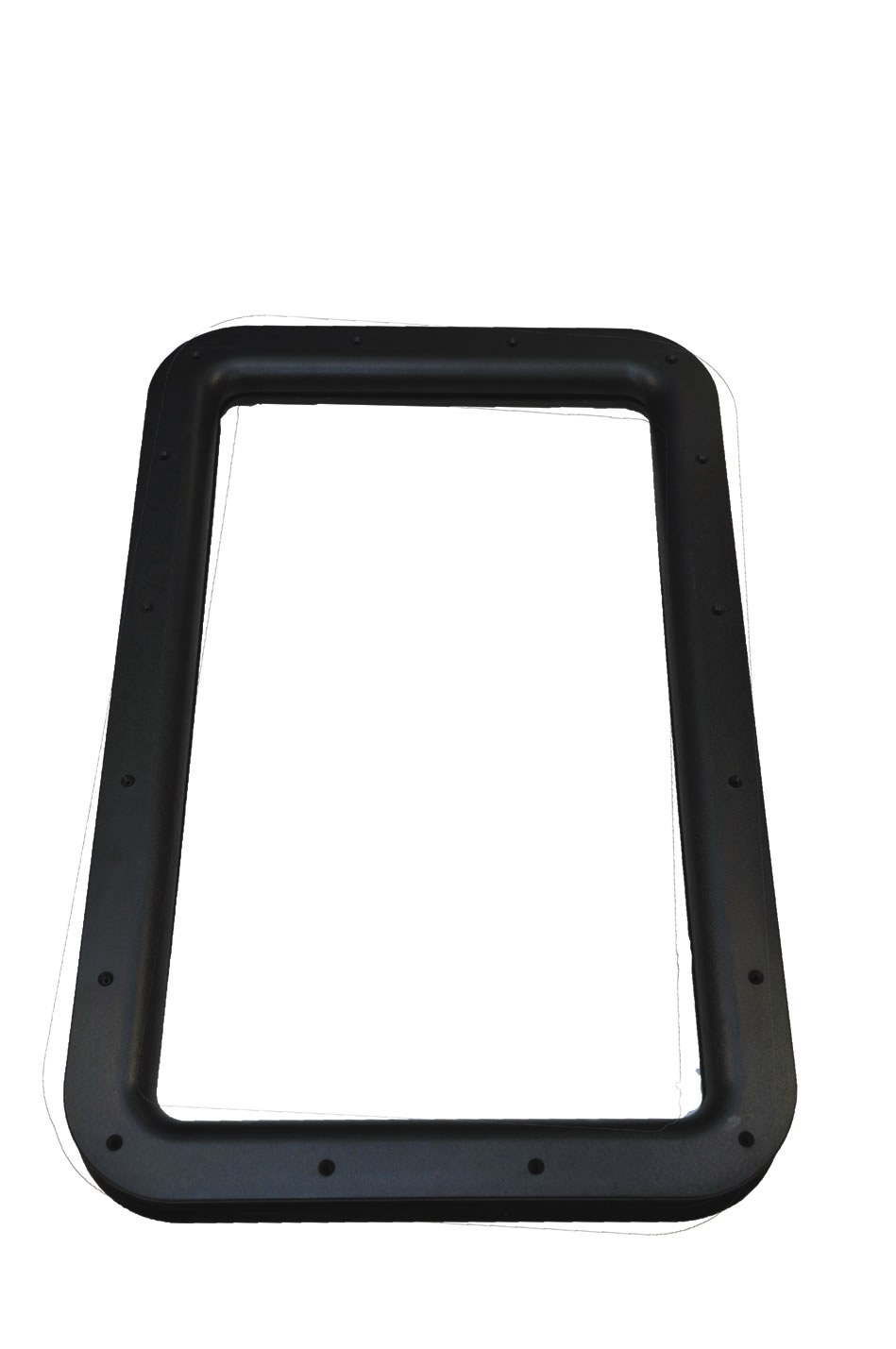 AP Products Entry Door Window Frame, Interior and Exterior Window Frame, Black, With Seal – 015-2014762