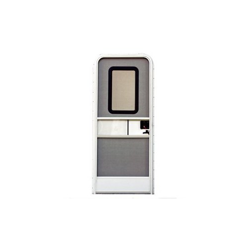 AP Products Entry Door, Motorized Radius Door, 24 Inch Width X 72 Inch Height, Right Side Hinges – 015-247231
