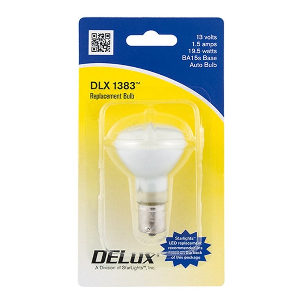 AP Products Multi Purpose Light Bulb, Incandescent, Flood Light, Single Contact, Sx 1383 Model Bulb – 016-01-1383