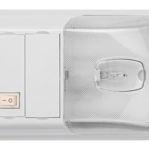 AP Products Interior Light, Brilliant Light ™, Single Ceiling Light, Clear Lens with 921 Incandescent Bulb – 016-BL3000
