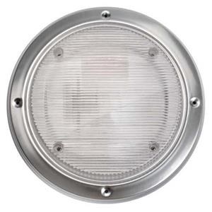 AP Products Porch Light, Starlights ™, Round Scare Light Replacement Kit, Clear Lens, Chrome Trim, Single – 016-RSL2000