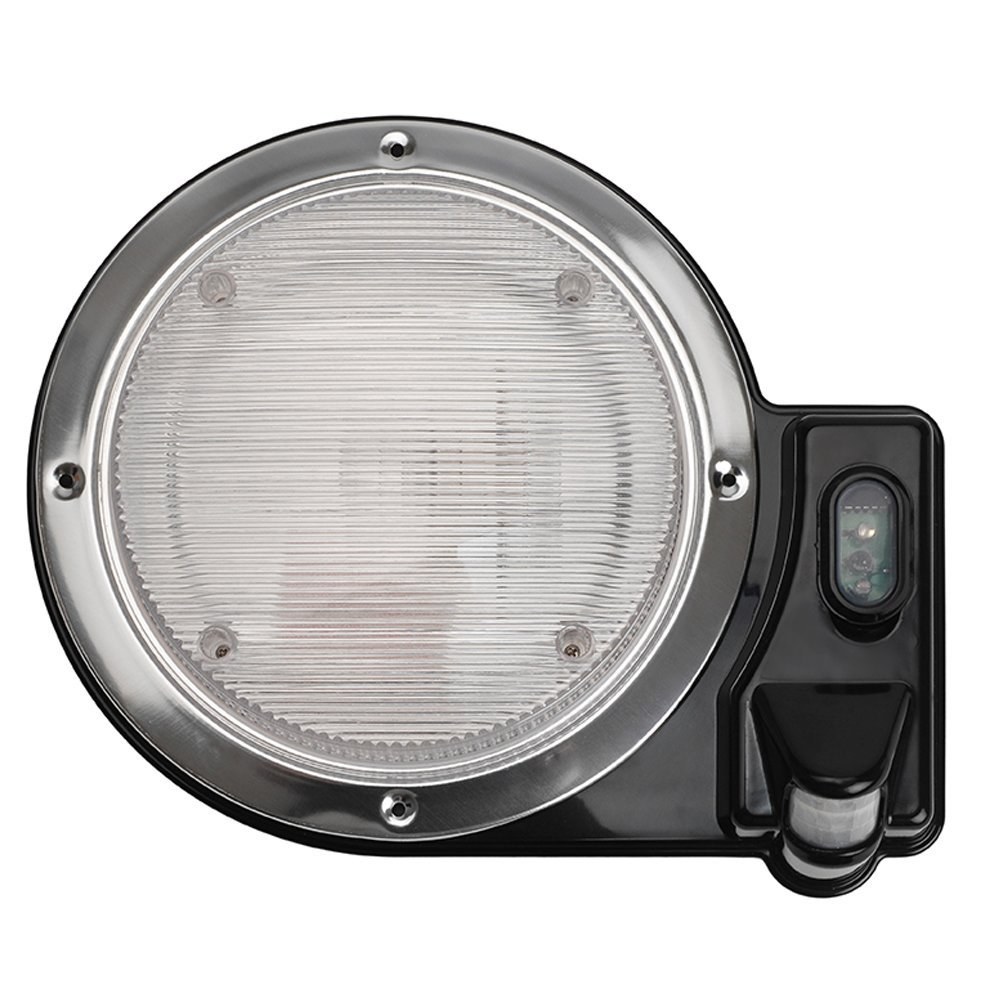 AP Products Porch Light, Starlights ™, 1156 Incandescent Bulb, Round, Black – 016-SL2000B