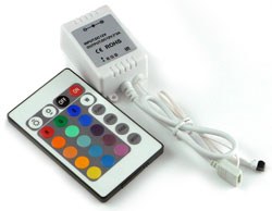 AP Products Rope Light Remote Control, Revolution, Used on 12 Volt Strip/ Rope Light, 16 Selectable Colors – 016-SL5003