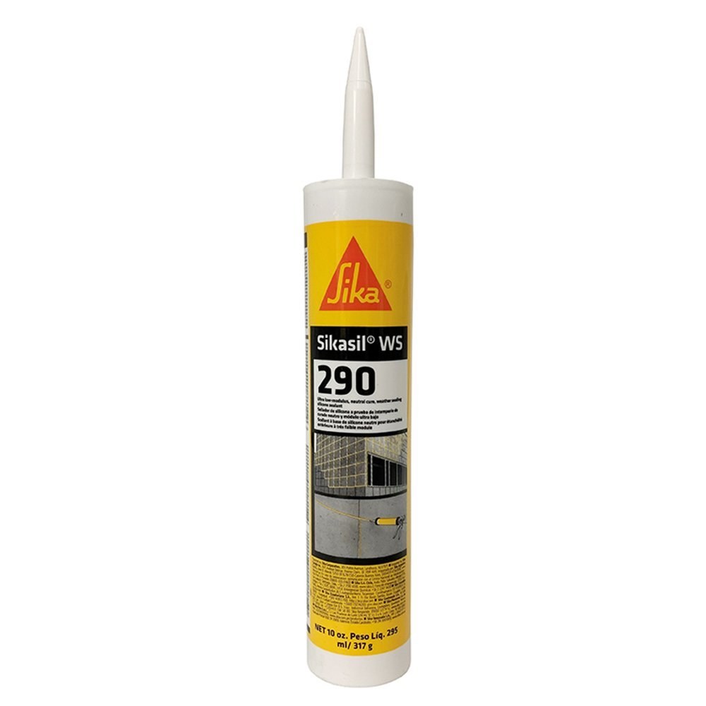 AP Products Caulk Sealant, Sikasil ® WS-290, Used as Neutral Curing/ Ultra Low Modulus/ Durable and Flexible Building Sealant – 017-412128