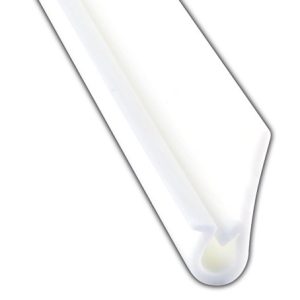 AP Products Door Window Channel Seal, Universal, Sewn IN Clip, 1-3/16 Inch Width X 3/8 Inch Length X 18 Foot Length, White – 018-635-216