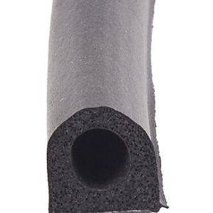AP Products Door Window Channel Seal, Non Ribbed D Seal, Mounts with Red Hats Tape, 3/4 Inch Width X 3/4 Inch Height X 50 Foot Length – 018-663