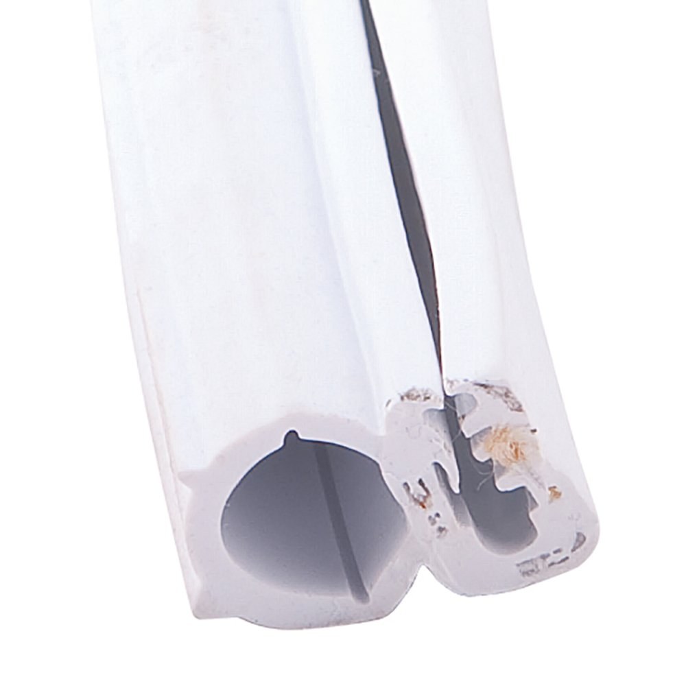 AP Products Door Window Channel Seal, Single Bulb Type Seal, Mounts with Slide on Clips, 1 Inch Width X 3/4 Inch Height X 28 Foot Length – 018-742