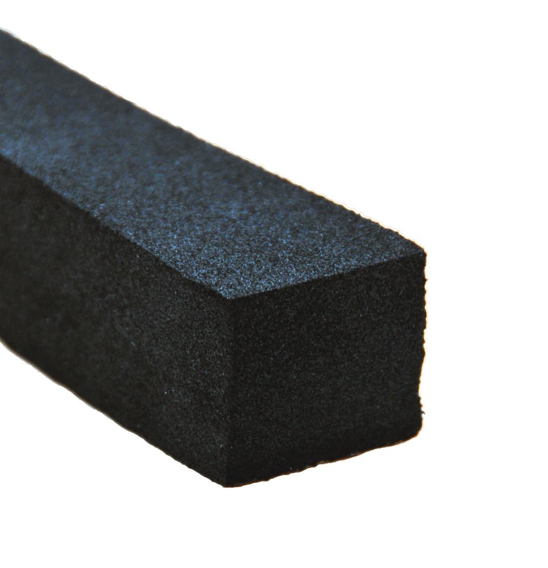 AP Products Door Window Channel Seal, Foam Type Seal, Mounts with Adhesive Backing, 1 Inch Width X 1-1/4 Inch Height X 25 Foot Length – 018-821125