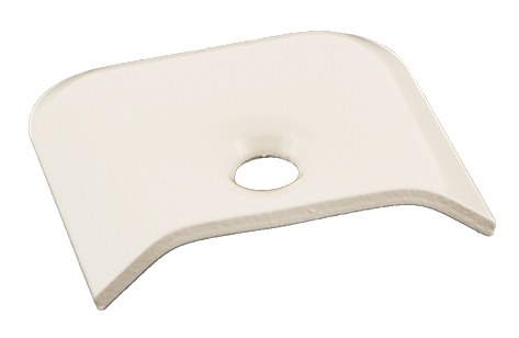 AP Products Side Molding End Cap, 1-3/8 Inch X 1-1/4 Inch Size, Colonial White, 10 Per Carton – 021-39204