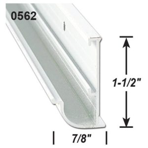 AP Products Drip Rail, Aluminum, 8 Foot X 7/8 Inch Width X 1-1/2 Inch Height – 021-56203-8