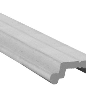 AP Products Trim Molding Insert, Insert Base Trim Type, 19/32 Inch Height X 3/16 Inch Width X 12 Foot Length, Mill, Aluminum, Single – 021-58203-12