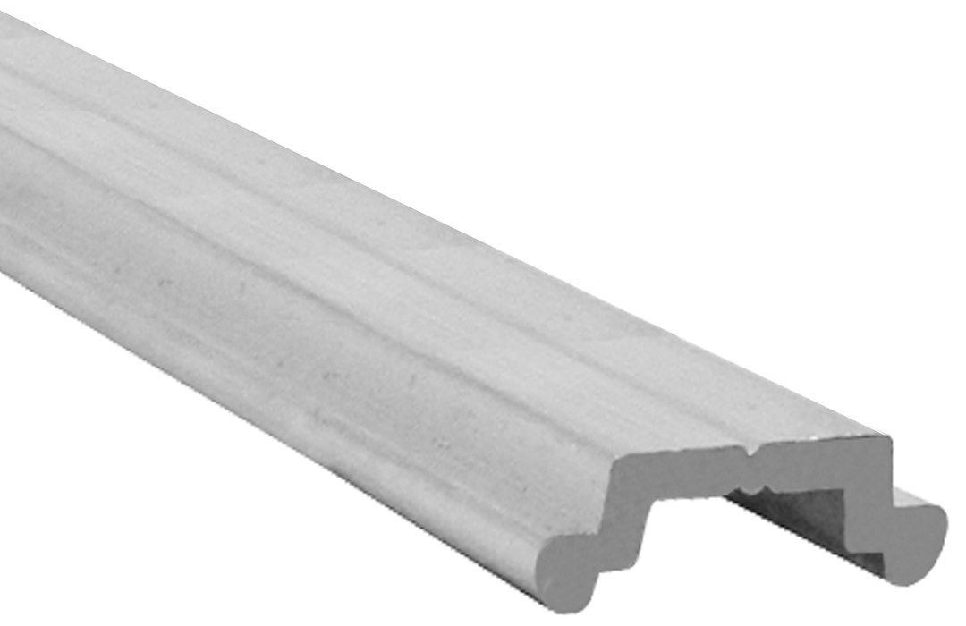 AP Products Trim Molding Insert, Insert Base Trim Type, 19/32 Inch Height X 3/16 Inch Width X 12 Foot Length, Mill, Aluminum, Single – 021-58203-12
