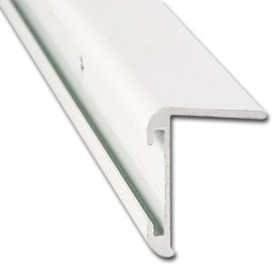 AP Products Trim Molding, Long Leg Insert Corner Molding Type, 1-1/4 Inch Height X 31/32 Inch Width X 16 Foot Length, Black, Aluminum – 021-85202-16