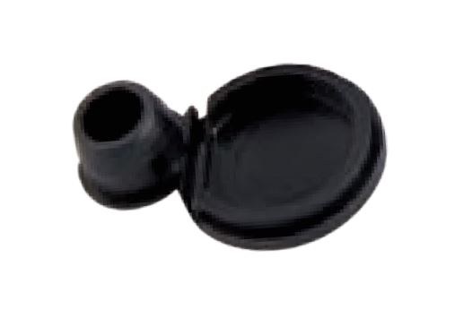 AP Products Lock Cylinder Dust Cover, Lock Protection Cap Only, For Bauer Vise Latch Lock, Black – 013-608