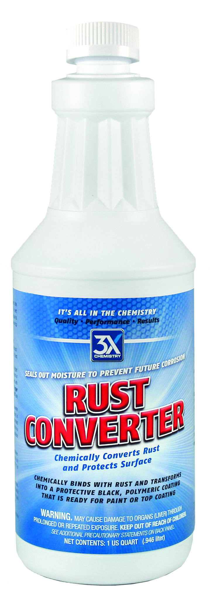 AP Products Rust Converter, 3X Chemistry, Used as Rust Neutralizer and Converts Rusted Surface to a Dark and Protective Polymeric Coating – 154