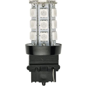 AP Products Multi Purpose Light Bulb – LED, Starlights ™, Replacement for 3157, Red, Dual Contact, 280 Lumens, Set of 2 – 016-3157-280R