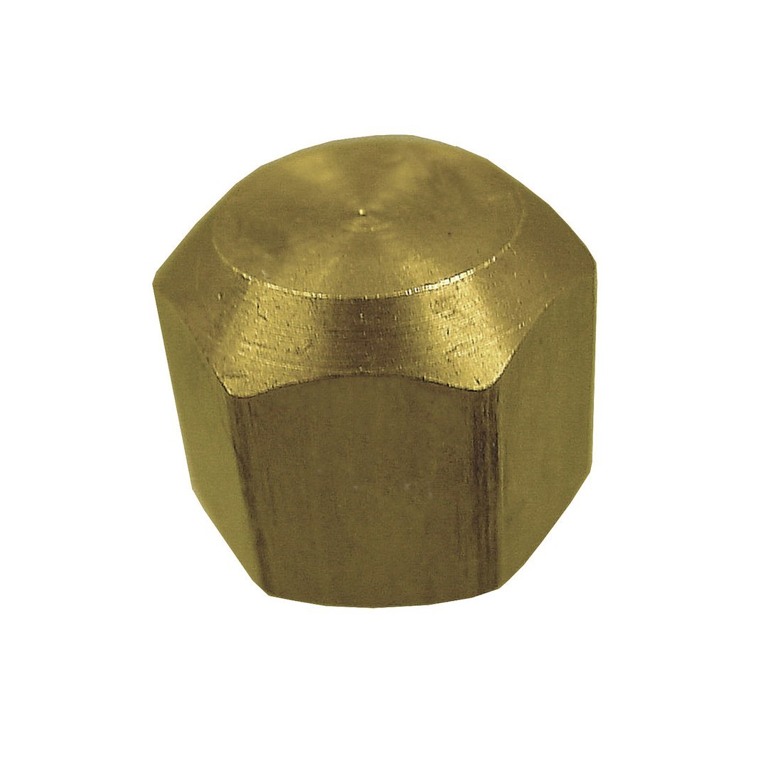 AP Products Fitting Plug/ Fitting Cap, 3/8 Inch Female Flare Cap, Brass – ME1695-6
