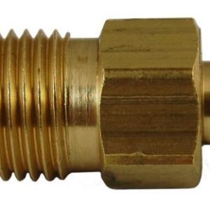 AP Products Fitting Plug/ Fitting Cap, 1/4 Inch Inverted Flare Plug, Brass – ME2131
