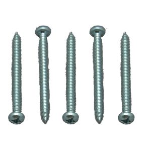 AP Products Screw, Square Recess, #8 X 3 Inch Length, Pan Head, Zinc Plated, 100 Per Carton – 012-PSQ100 8 X 3