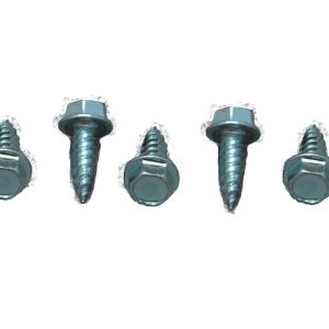 AP Products Screw, Self Tapping Type, 8 Inch X 1/2 Inch Length, Unslotted Hex Washer Head, Case of 50, Zinc Plated – 012-TR50 8 X 1/2