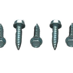 AP Products Screw, Self Tapping Sheet Metal Screw, #8 X 3/4 Inch Length, Unslotted Hex Washer Head, Pack of 50, Zinc Plated – 012-TR50 8 X 3/4