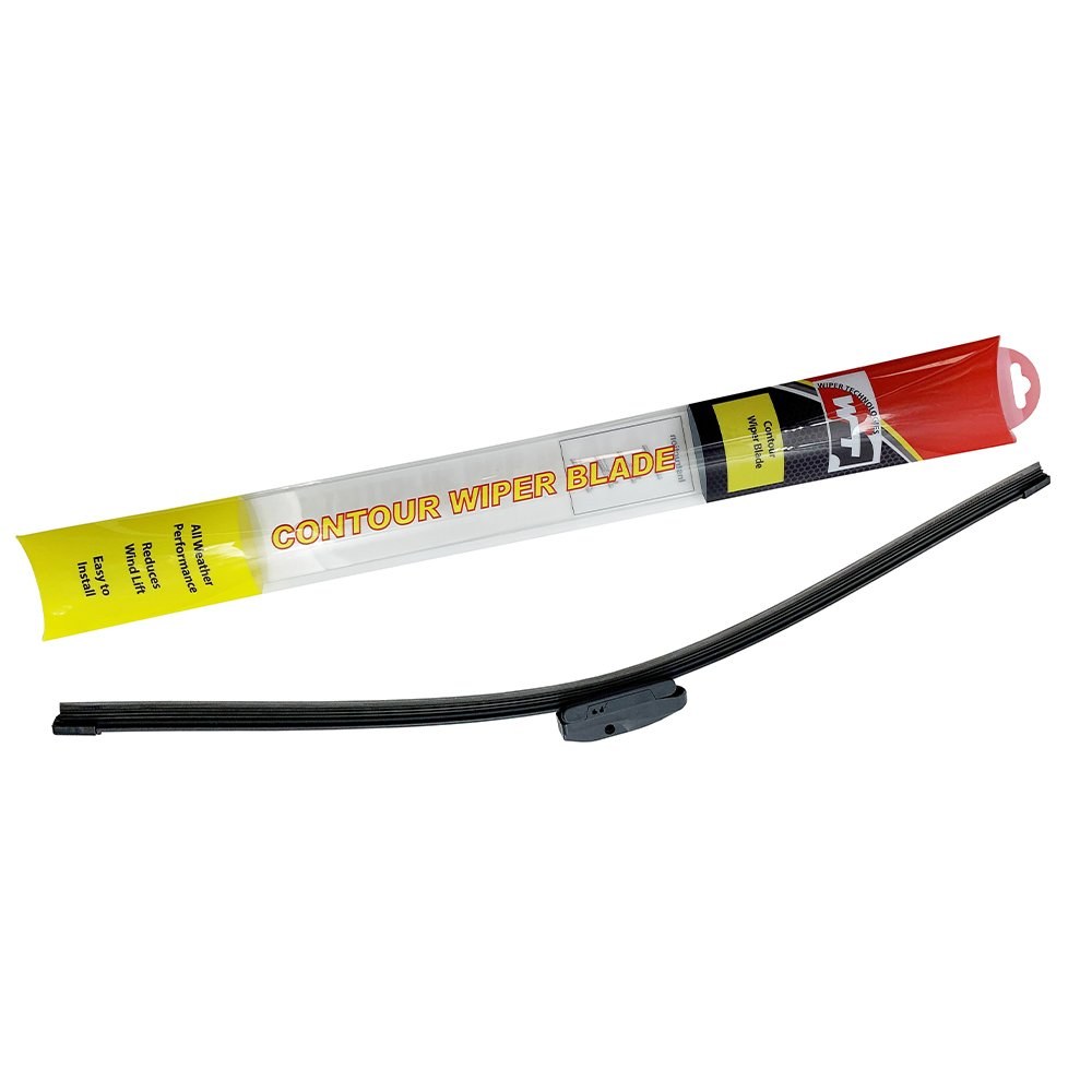 AP Products Windshield Wiper Blade, Wiper Technologies, 20 Inch Length, Contour, Single Blade, Black, Universal – WT1-20