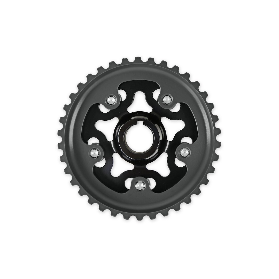 Aem Electron Camshaft Timing Gear, Tru-Time, Honda D16Y7/D16Y8 Engines, 5 Bolt, Adjustable, Black, Aluminum – 23-804BK