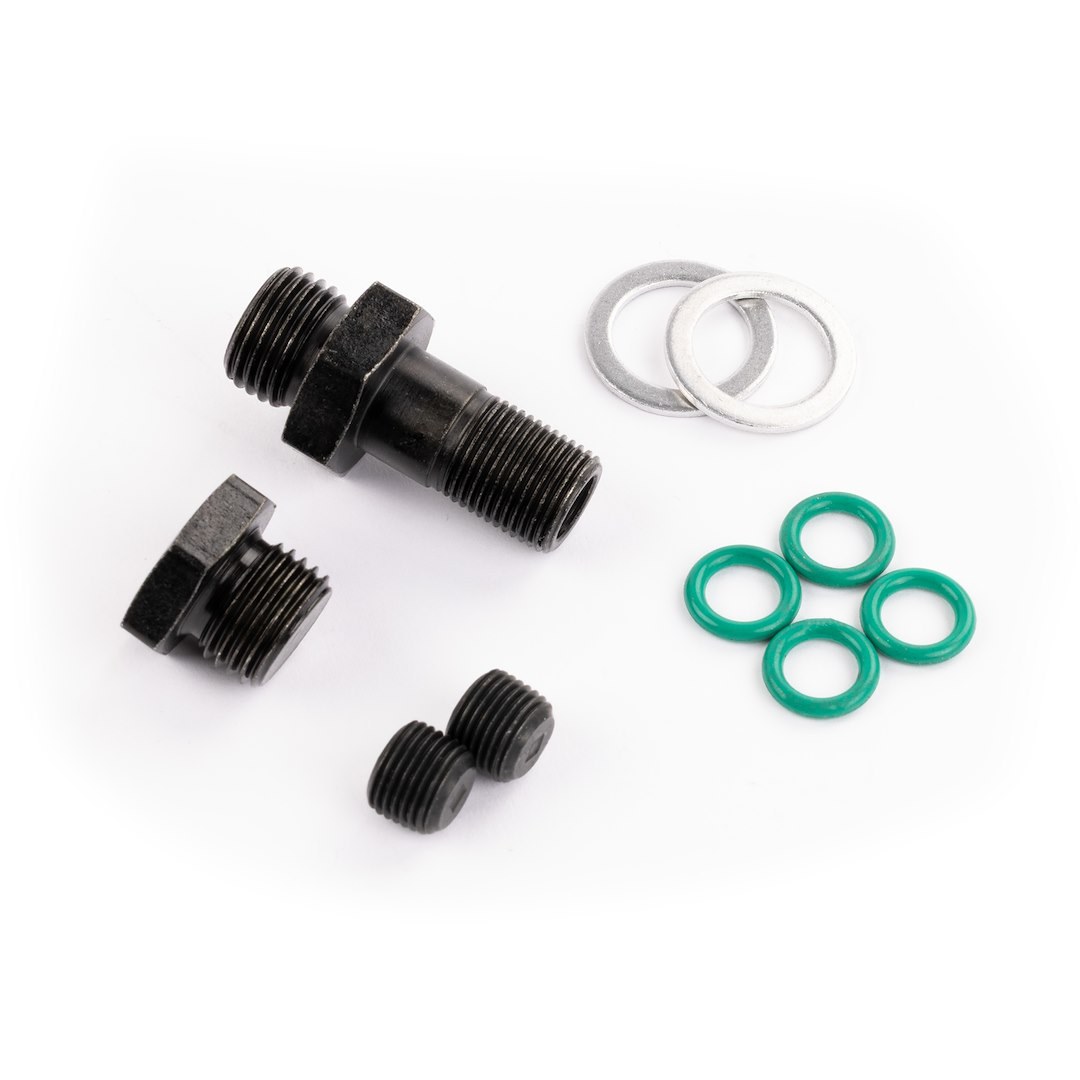Aem Electron Fuel Injector Rail, High Volume, Anodized, Black, Aluminum, 1/2 Inch Bore Diameter, 9/16-18 Inch Threads, Single – 25-100BK