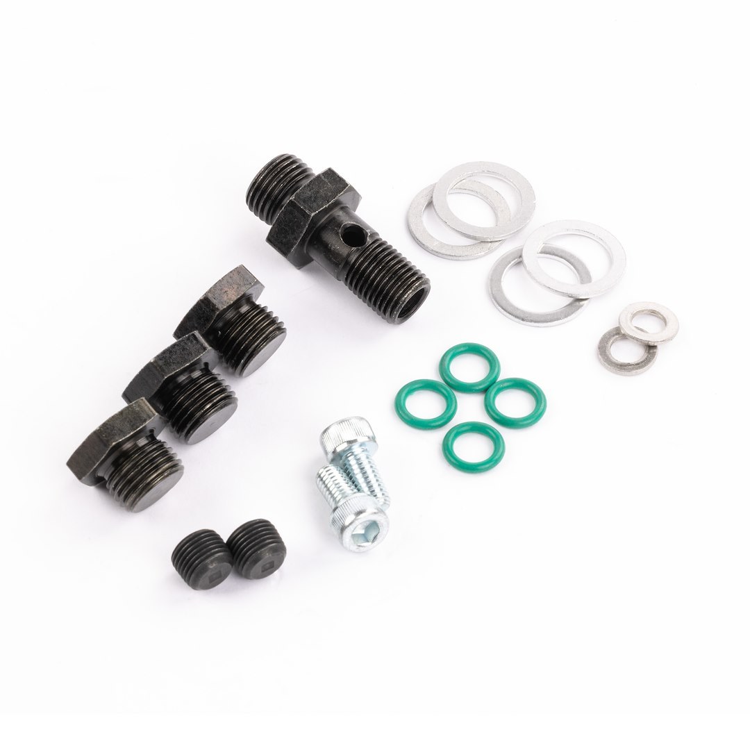 Aem Electron Fuel Injector Rail, High Volume, Anodized, Black, Aluminum, 1/2 Inch Bore Diameter, 9/16-18 Inch Threads, Single – 25-104BK