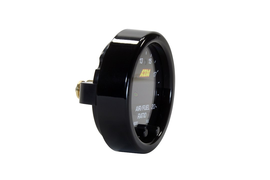 Aem Electron Gauge Air/ Fuel Ratio, X Series, Round, IN Dash 2-1/16 Inch, Gasoline, 8 to 20 Range, Digital Display – 30-0300