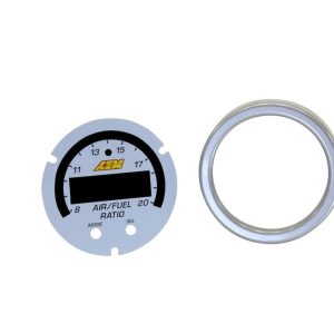 Aem Electron Gauge Face Overlay, X Series, White, For Use with Aem Part Number 30-0300 – 30-0300-ACC