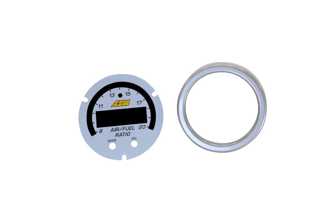 Aem Electron Gauge Face Overlay, X Series, White, For Use with Aem Part Number 30-0300 – 30-0300-ACC