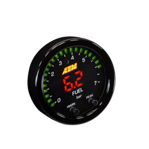 Aem Electron Gauge Fuel Pressure/ Oil Pressure, X Series, Single Gauge That Can Be Used to Display Either Fuel Pressure or Oil Pressure – 30-0301