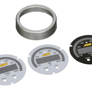 Aem Electron Gauge Face Overlay, X Series, White, For Use with Aem Part Number 30-0301 – 30-0301-ACC