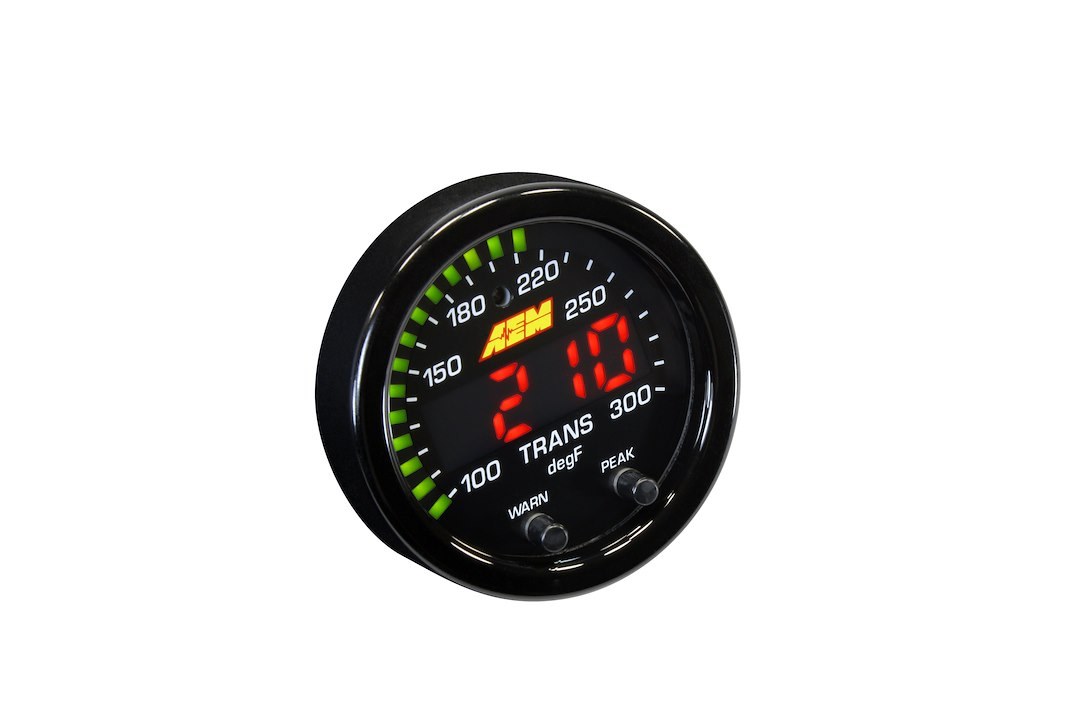 Aem Electron Gauge Oil Temp/ Trans Temp/ Water Temp, X Series – 30-0302