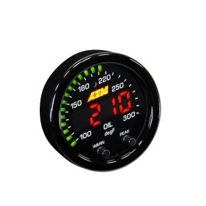Aem Electron Gauge Oil Temp/ Trans Temp/ Water Temp, X Series – 30-0302