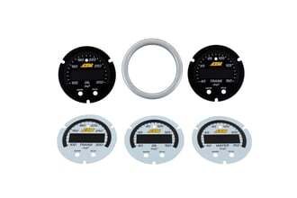 Aem Electron Gauge Face Overlay, X Series, White, For Use with Aem Part Number 30-0302 – 30-0302-ACC