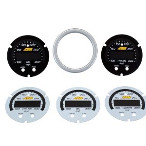 Aem Electron Gauge Face Overlay, X Series, White, For Use with Aem Part Number 30-0302 – 30-0302-ACC