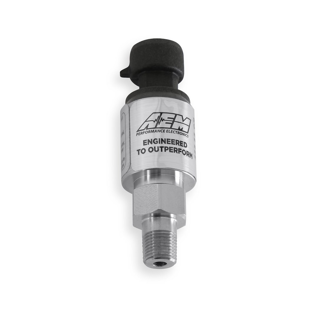 Aem Electron Manifold Absolute Pressure Sensor, Universal, Bosch Style, 3-1/2 BAR/50 Psia – 30-2130-50