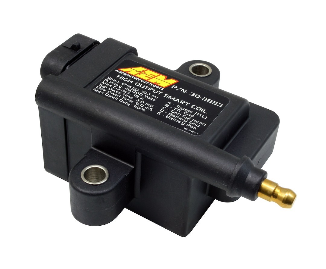 Aem Electron Ignition Coil, High Output Inductive Smart Coil, Universal, 40000 Volts – 30-2853