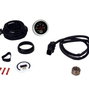 Aem Electron Gauge Air/ Fuel Ratio, Wideband O2 Air/Fuel Uego Gauge, Round, IN Dash 2-1/16 Inch, Gasoline, 11 to 17 Range, Digital – 30-4110