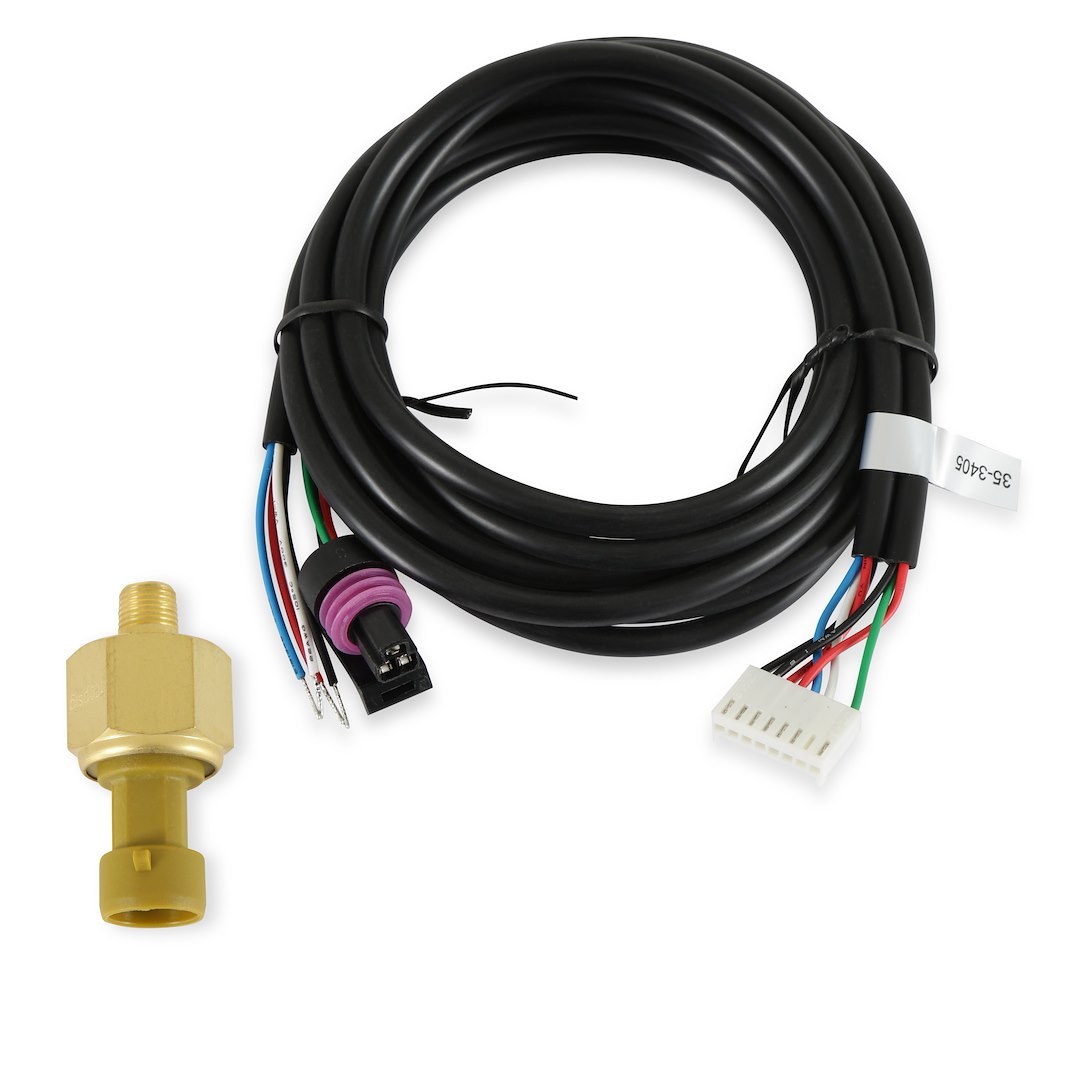 Aem Electron Gauge Fuel Pressure/ Oil Pressure, Single Gauge That Can Be Used to Display Either Fuel Pressure or Oil Pressure, 52 Millimeter – 30-4401