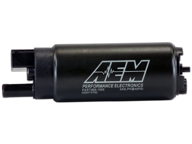 Aem Electron Fuel Pump Electric, Gasoline, 320 Lph at 43 PSI, Without Regulator – 50-1000