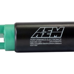 Aem Electron Fuel Pump Electric, E85, 320 Lph at 43 PSI, Without Regulator – 50-1200