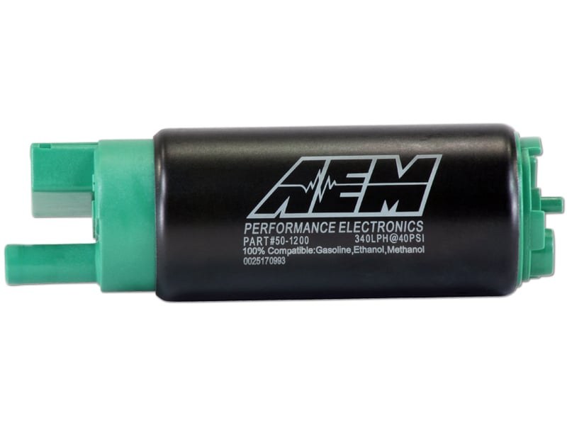 Aem Electron Fuel Pump Electric, E85, 320 Lph at 43 PSI, Without Regulator – 50-1200