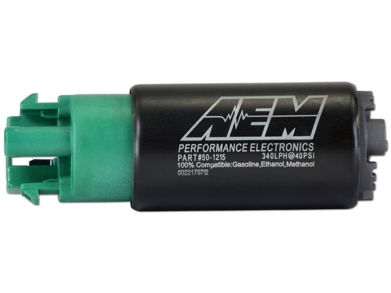 Aem Electron Fuel Pump Electric, 320 Lph at 43 PSI, 65 Millimeter Body/ 11.0 Millimeter Outside Diameter Inlet/, 13.5 Volts – 50-1215